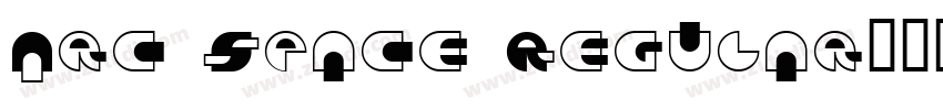 Arc Space Regular字体转换